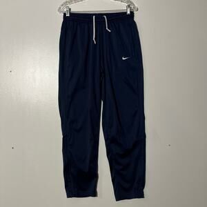 Nike Tapered Leg White‎ Swoosh Activewear Blue Sweatpants Men’s Size Small